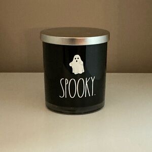 NEW Rae Dunn SPOOKY Candle w/Lid